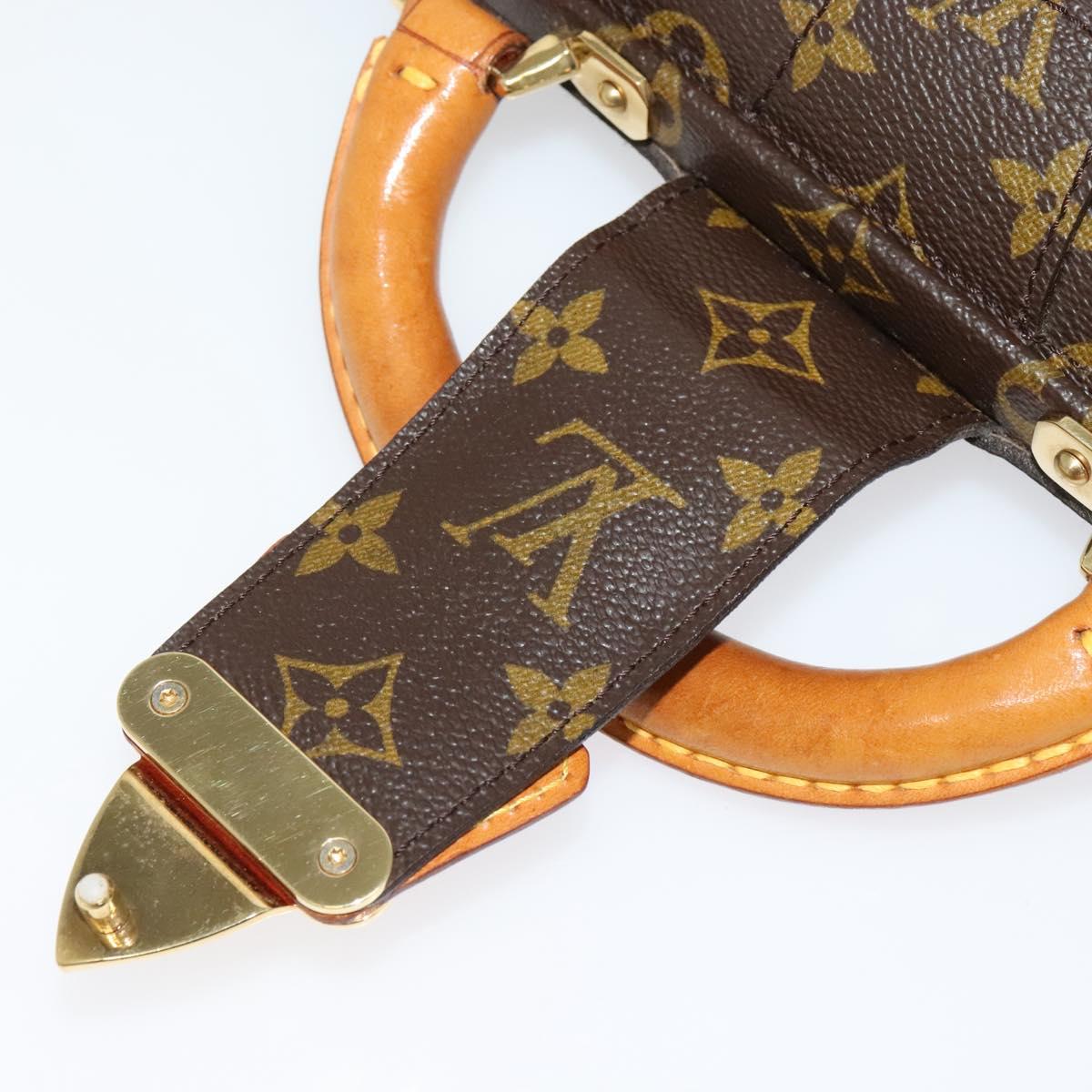 LOUIS VUITTON Monogram Serviette Fermoir Business Bag M53305 LV Auth ep10677