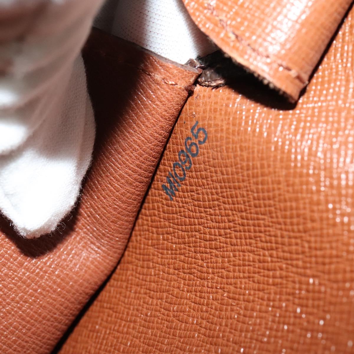 LOUIS VUITTON Monogram Serviette Fermoir Business Bag M53305 LV Auth ep10677