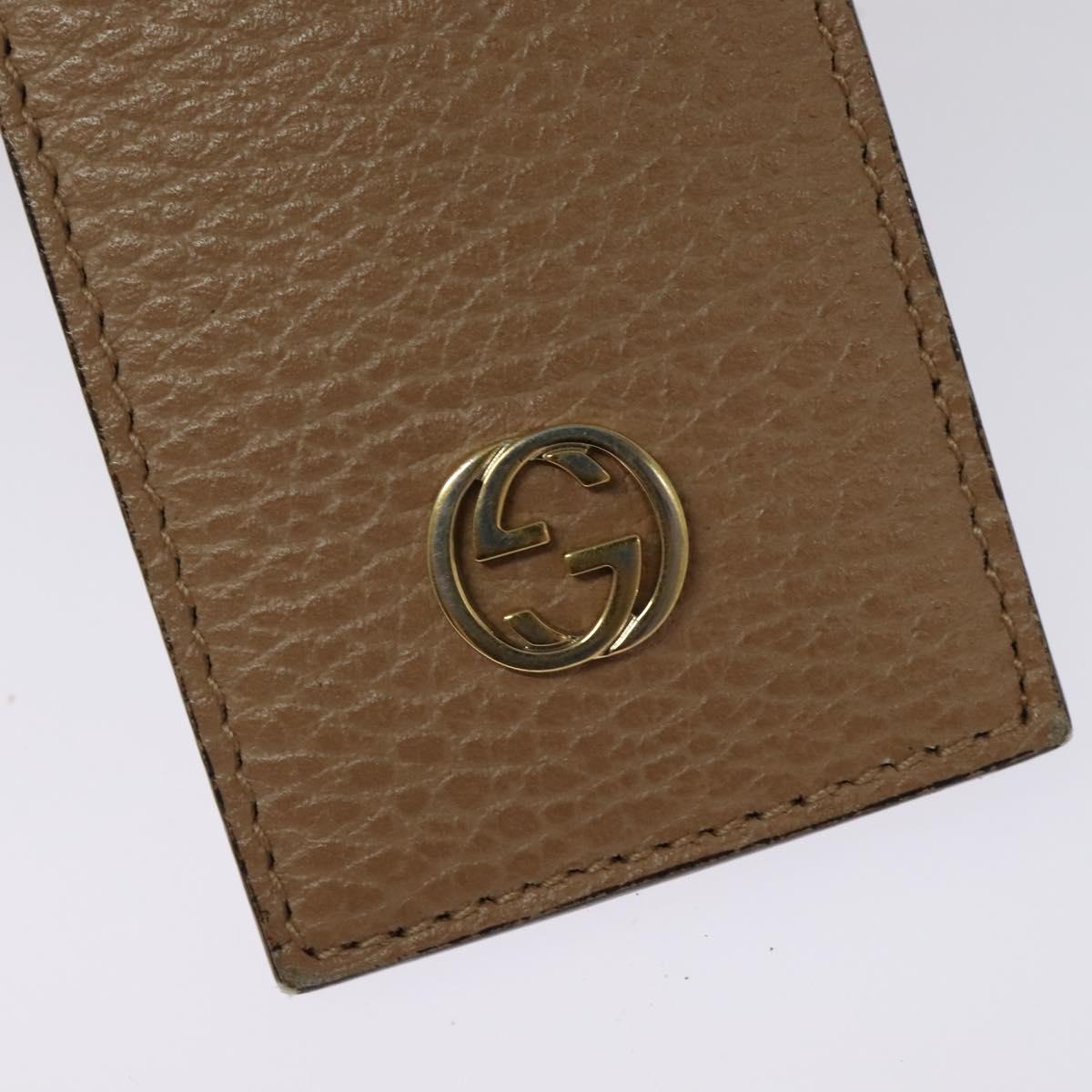 GUCCI Mini Swing Hand Bag Canvas 2way White Gold Auth ep10692