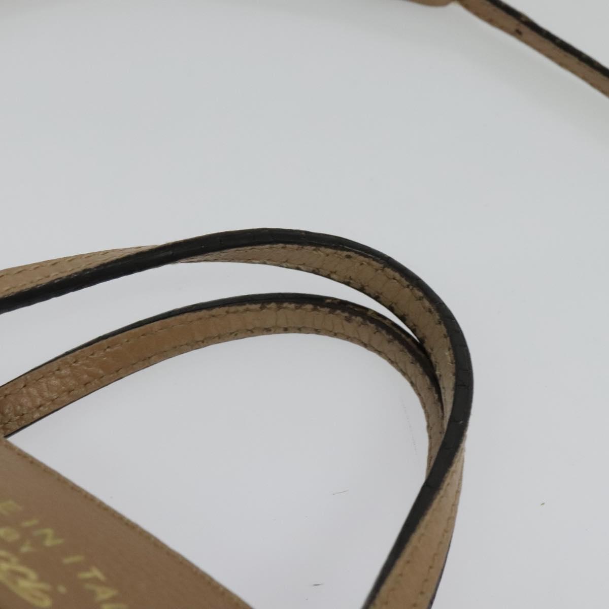 GUCCI Mini Swing Hand Bag Canvas 2way White Gold Auth ep10692