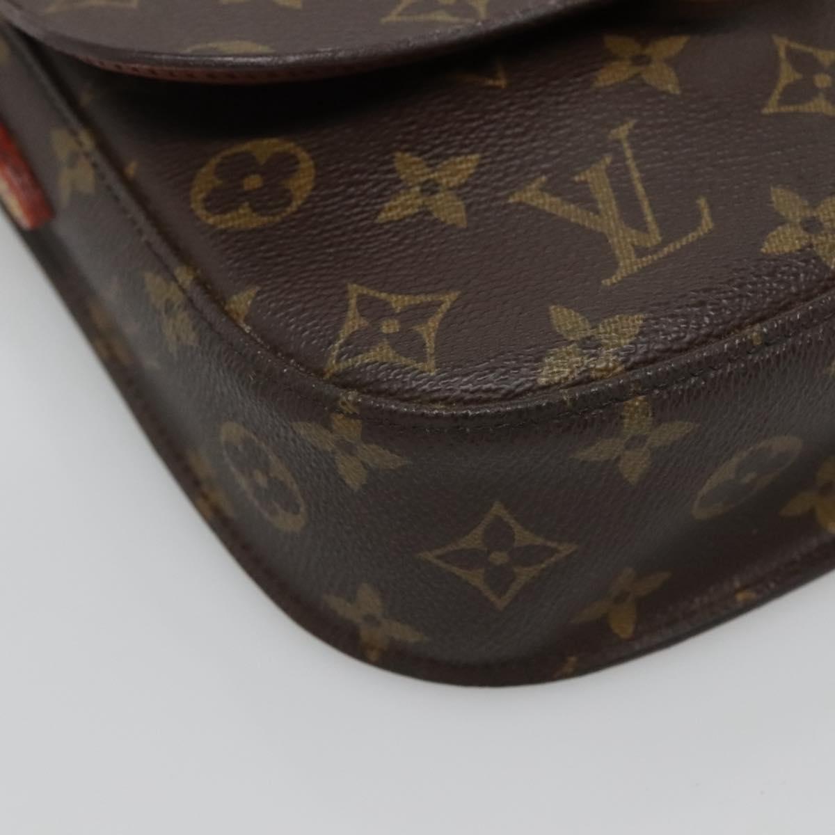 LOUIS VUITTON Monogram Saint Cloud MM Shoulder Bag M51243 LV Auth ep10706