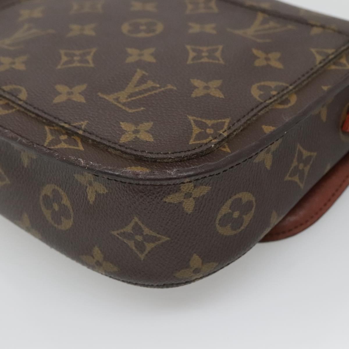 LOUIS VUITTON Monogram Saint Cloud MM Shoulder Bag M51243 LV Auth ep10706