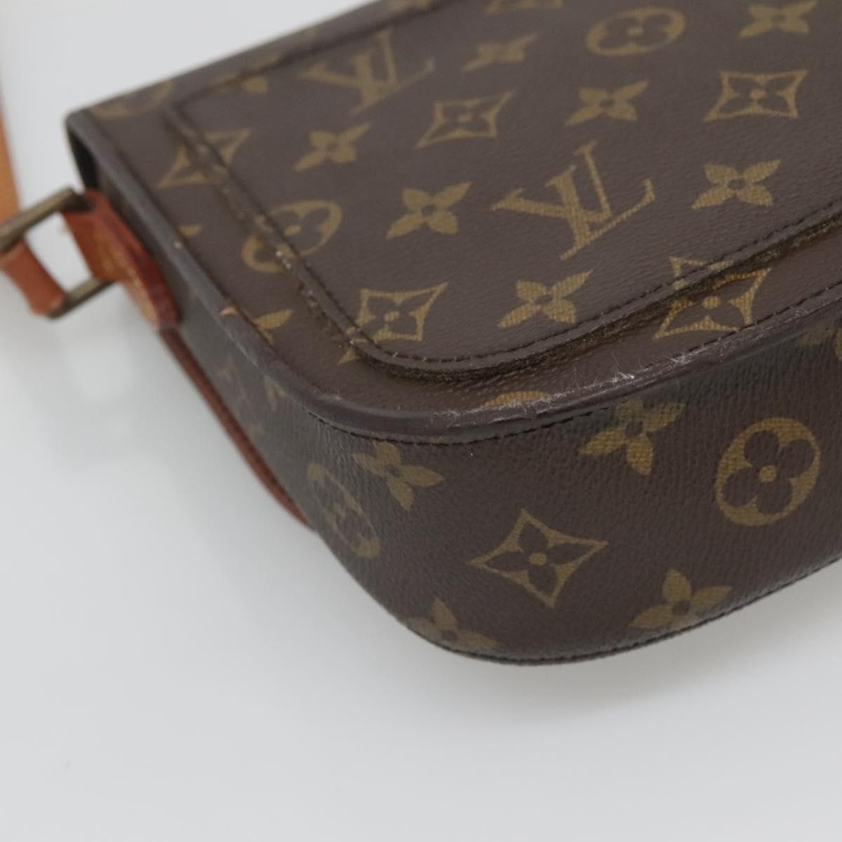 LOUIS VUITTON Monogram Saint Cloud MM Shoulder Bag M51243 LV Auth ep10706