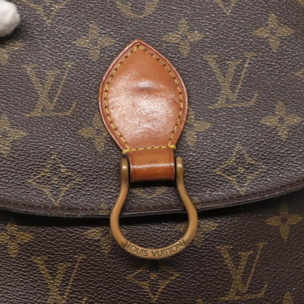LOUIS VUITTON Monogram Saint Cloud MM Shoulder Bag M51243 LV Auth ep10706