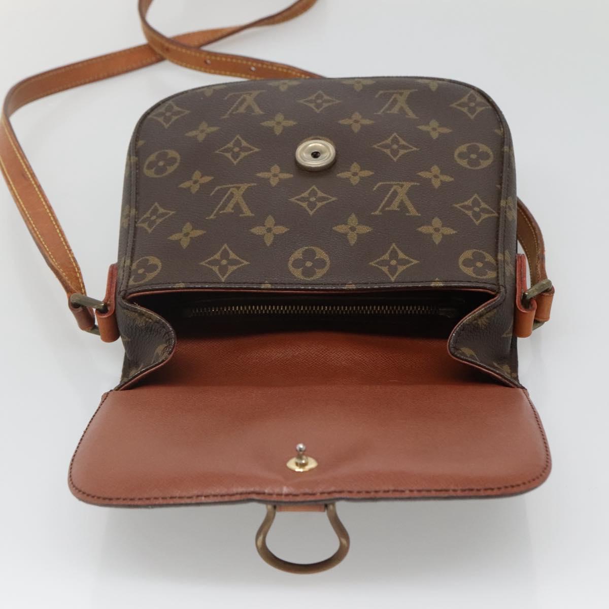 LOUIS VUITTON Monogram Saint Cloud MM Shoulder Bag M51243 LV Auth ep10706