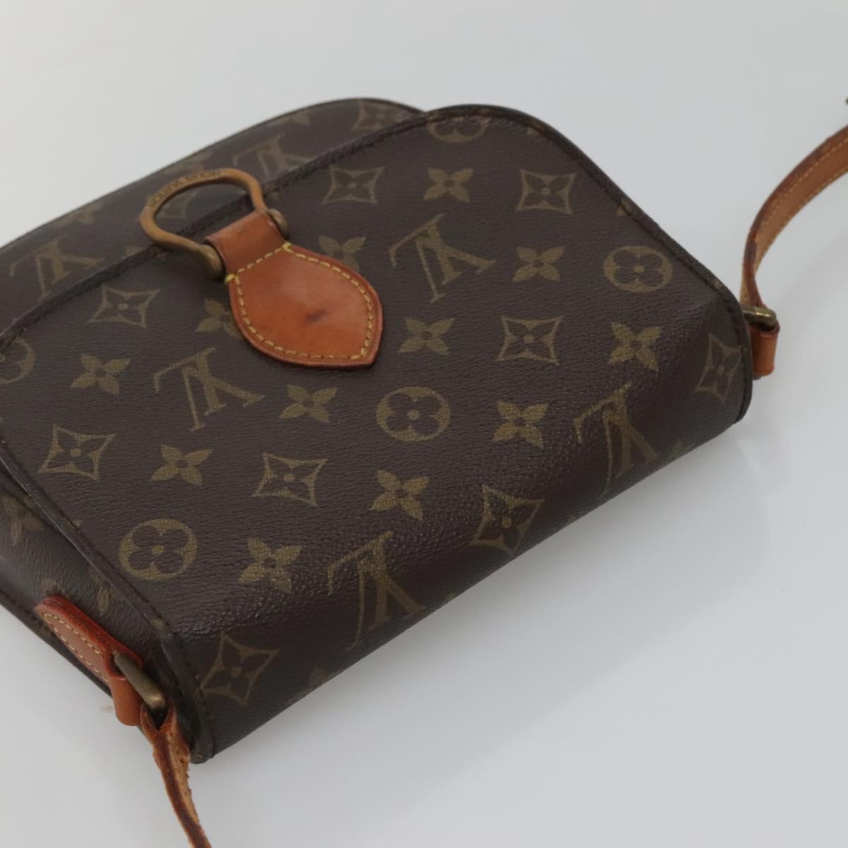 LOUIS VUITTON Monogram Saint Cloud MM Shoulder Bag M51243 LV Auth ep10706