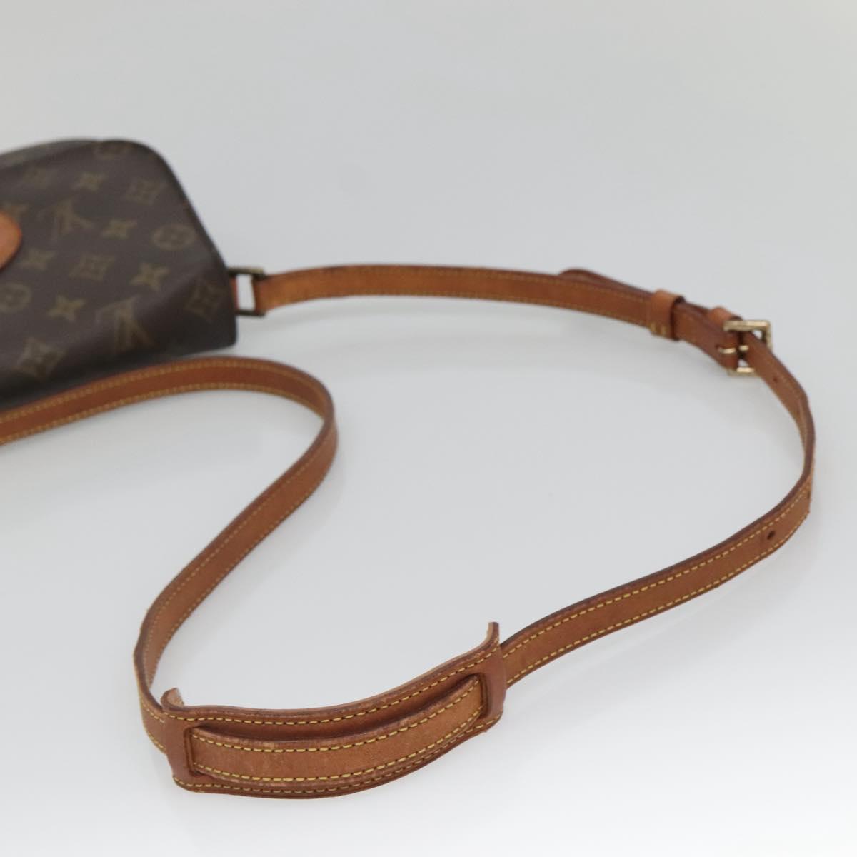 LOUIS VUITTON Monogram Saint Cloud MM Shoulder Bag M51243 LV Auth ep10706
