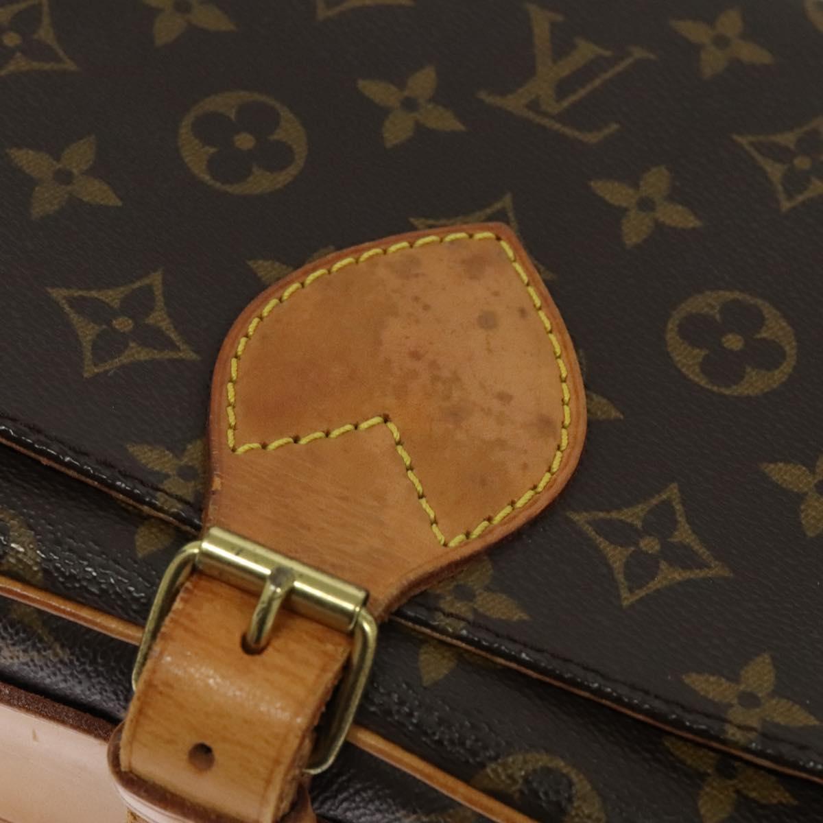 LOUIS VUITTON Monogram Cartouchiere MM Shoulder Bag M51253 LV Auth ep10730