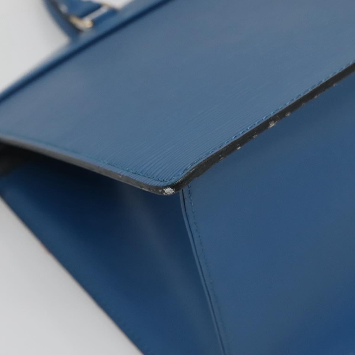 LOUIS VUITTON Epi Riviera Hand Bag Blue M48185 LV Auth ep10744