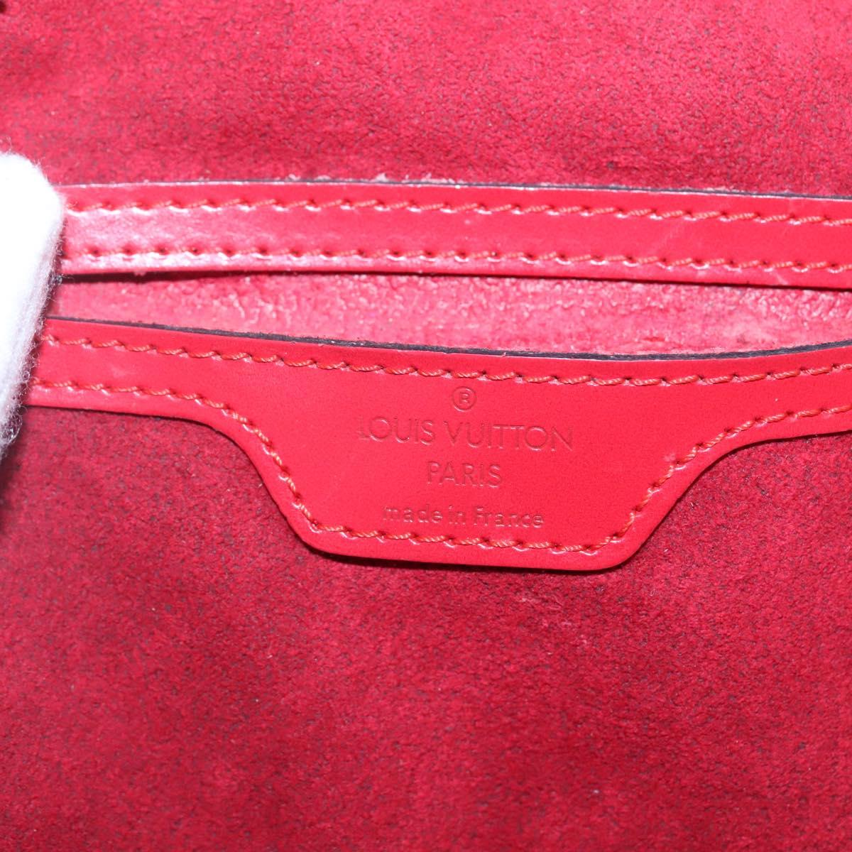 LOUIS VUITTON Epi Mabillon Backpack Castilian Red M52237 LV Auth ep10752