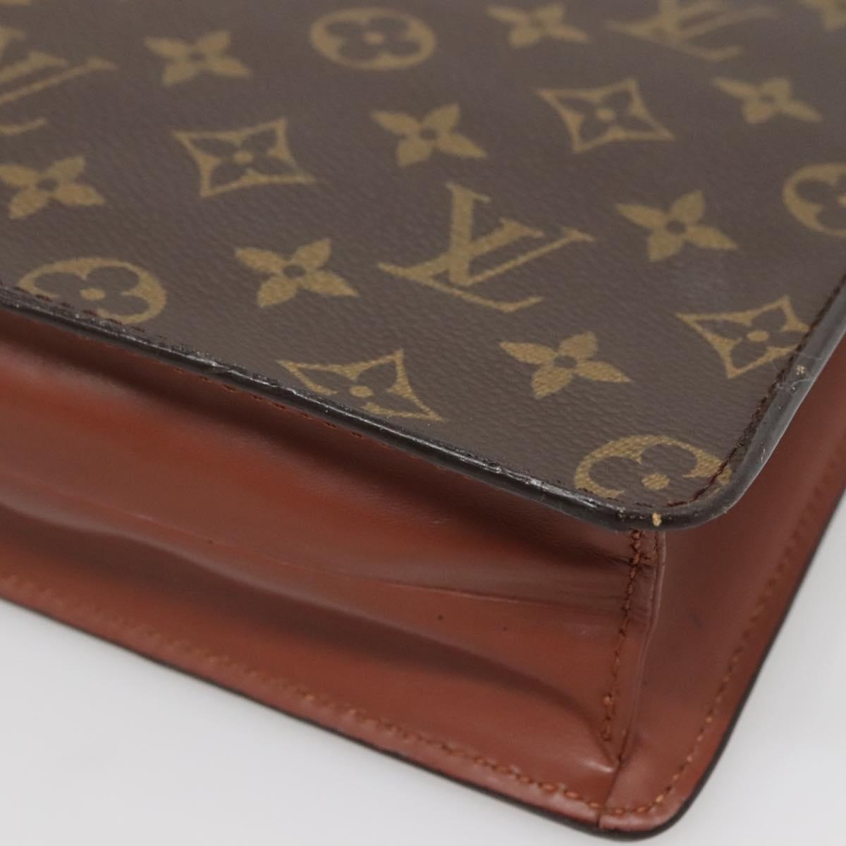 LOUIS VUITTON Monogram Pochette Homme Clutch Bag M51795 LV Auth ep10785