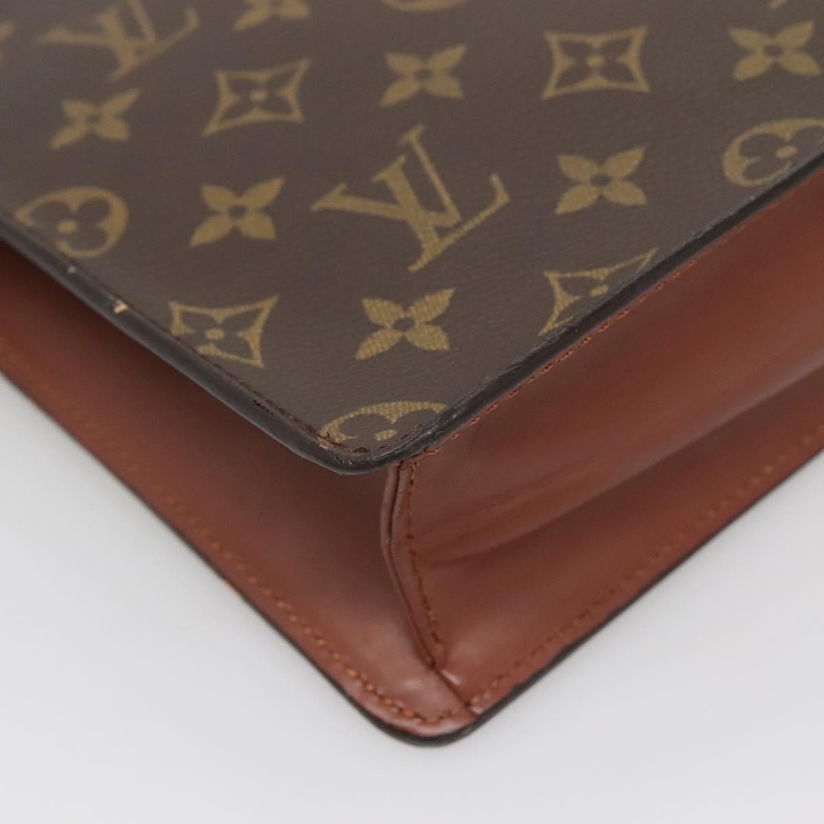 LOUIS VUITTON Monogram Pochette Homme Clutch Bag M51795 LV Auth ep10785