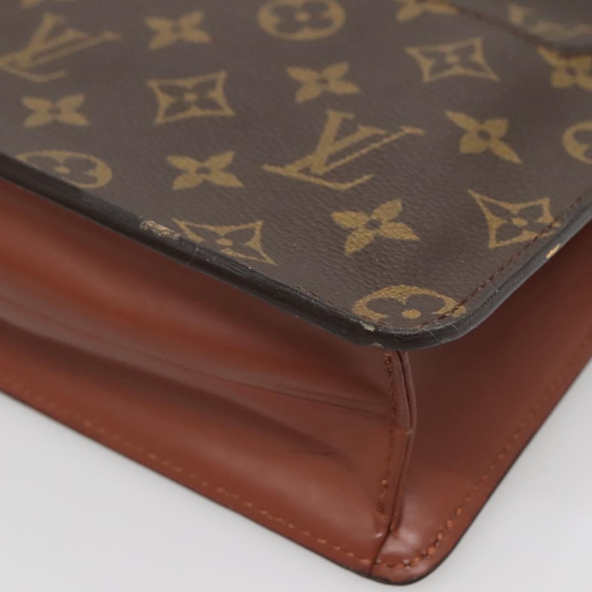 LOUIS VUITTON Monogram Pochette Homme Clutch Bag M51795 LV Auth ep10785
