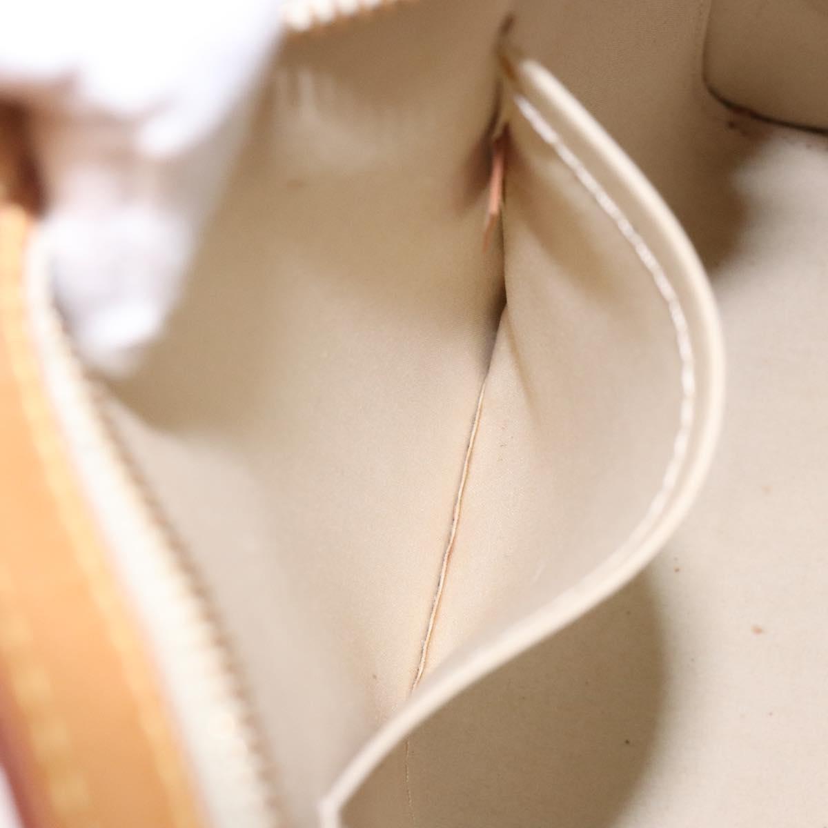 LOUIS VUITTON Monogram Vernis Blair MM Bag 2way Beige Poodle M91755 Auth ep10787