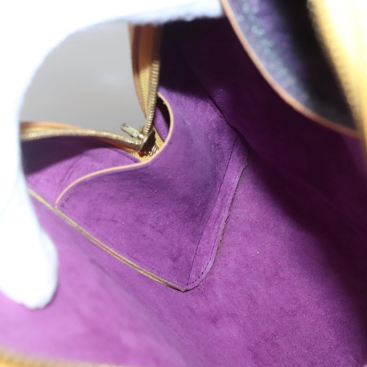 LOUIS VUITTON Epi Mabillon Backpack Yellow M52239 LV Auth ep10799