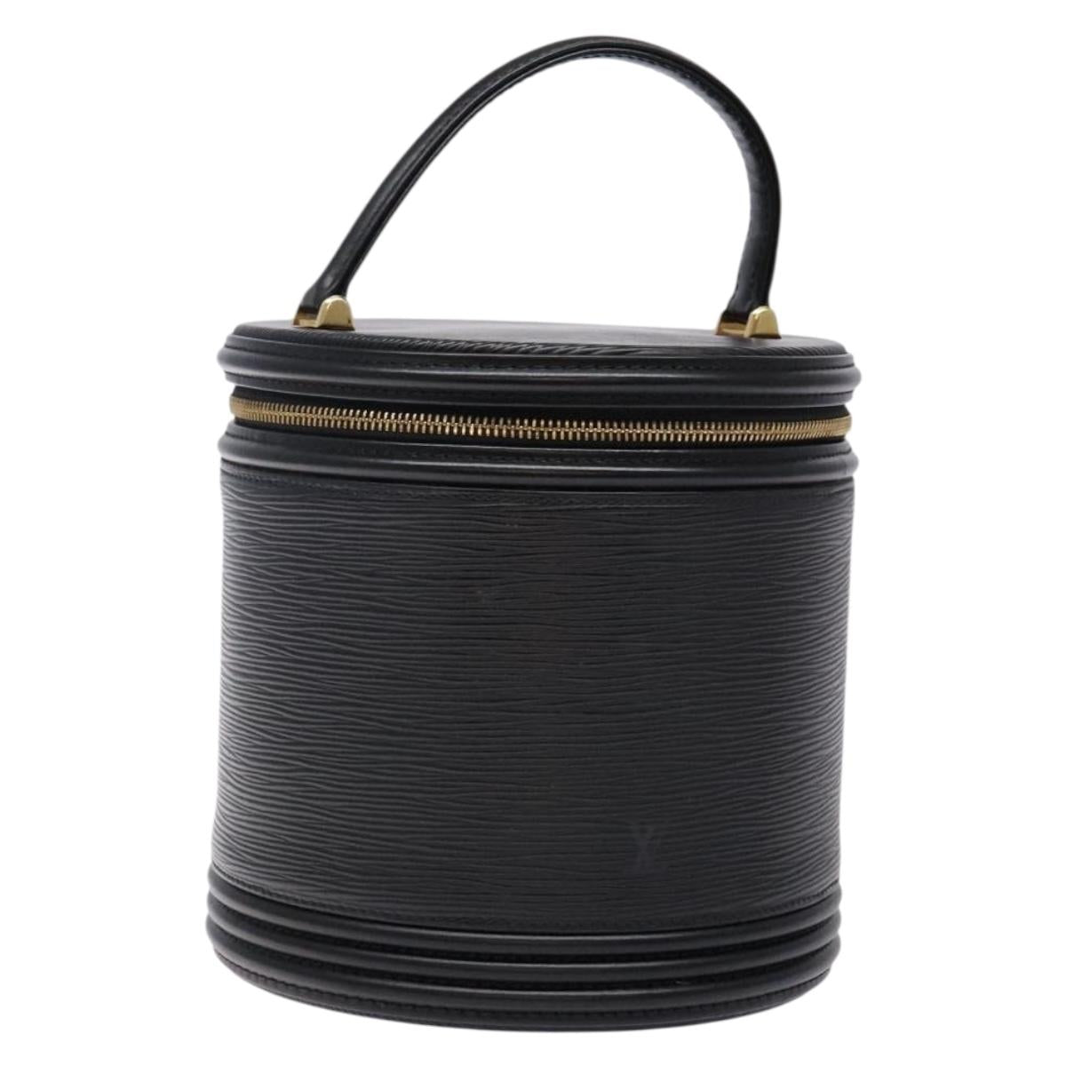 LOUIS VUITTON Epi Cannes Hand Bag Black M48032 LV Auth ep10803