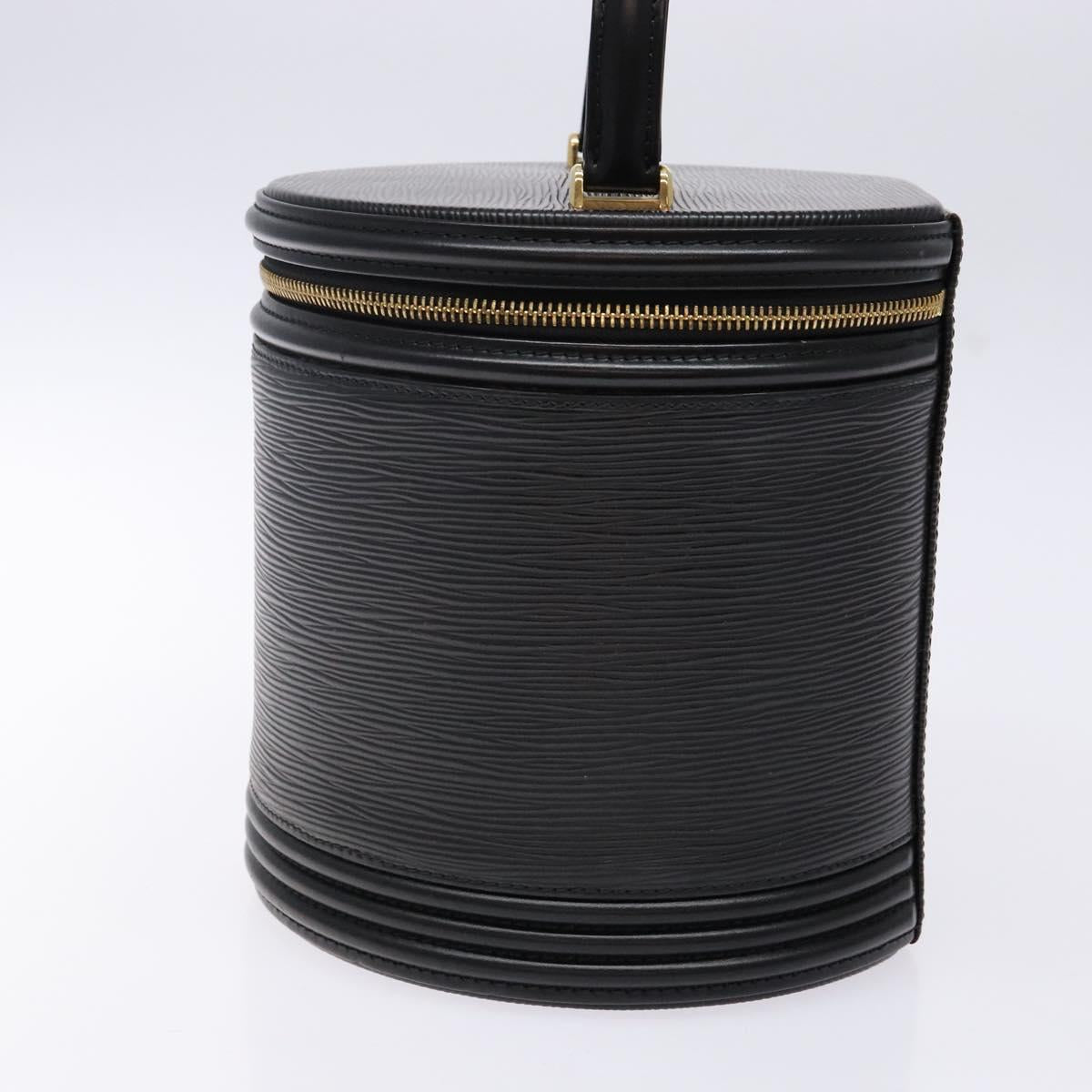 LOUIS VUITTON Epi Cannes Hand Bag Black M48032 LV Auth ep10803