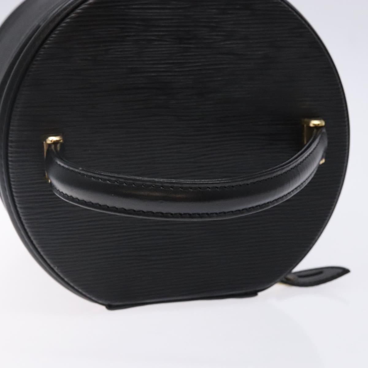 LOUIS VUITTON Epi Cannes Hand Bag Black M48032 LV Auth ep10803