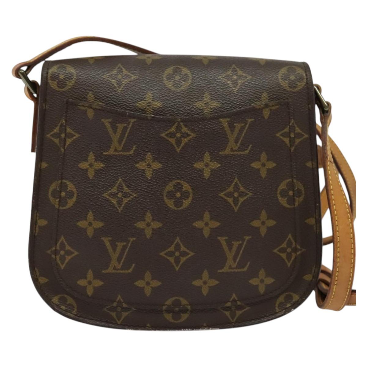 LOUIS VUITTON Monogram Saint Cloud MM Shoulder Bag M51243 LV Auth ep10809