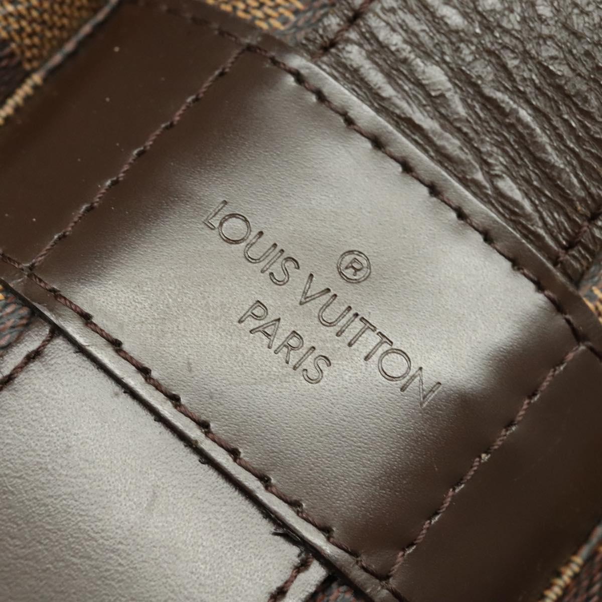 LOUIS VUITTON Damier Ebene Naviglio Shoulder Bag N45255 LV Auth ep10813