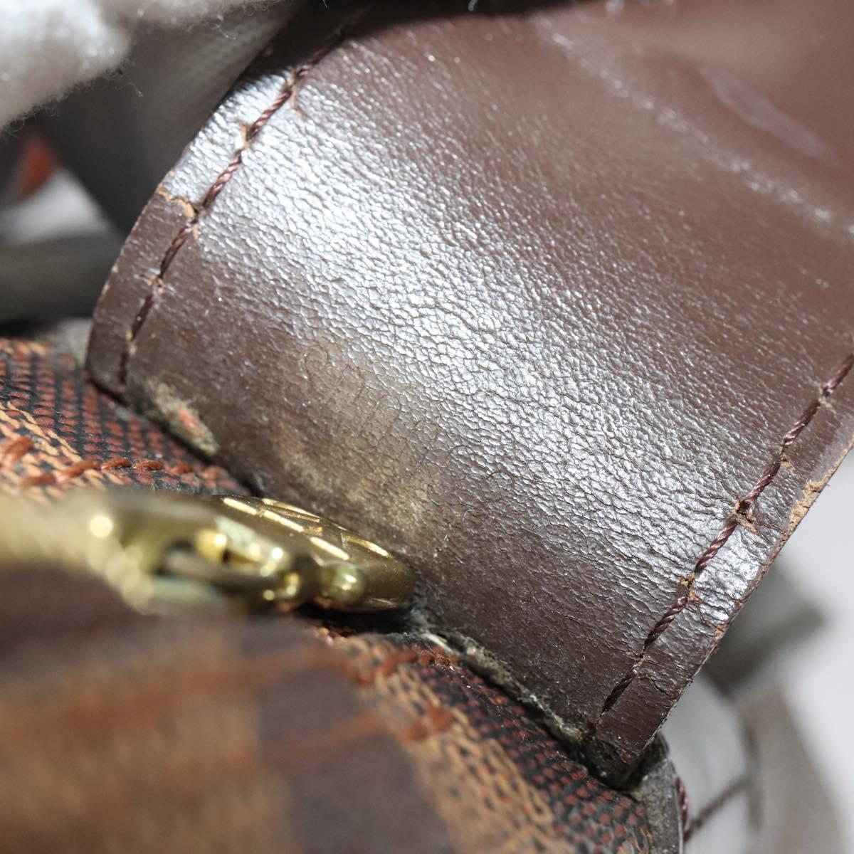 LOUIS VUITTON Damier Ebene Naviglio Shoulder Bag N45255 LV Auth ep10813