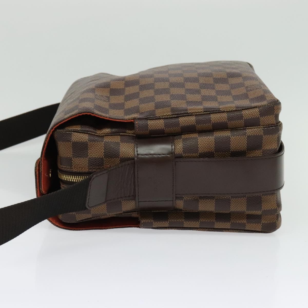 LOUIS VUITTON Damier Ebene Naviglio Shoulder Bag N45255 LV Auth ep10813