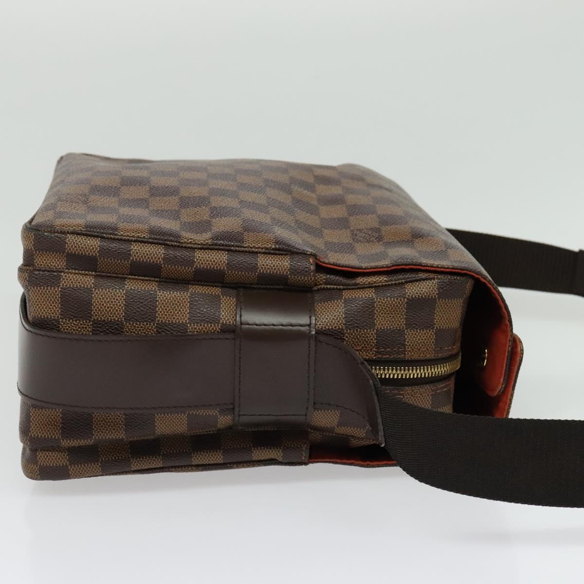 LOUIS VUITTON Damier Ebene Naviglio Shoulder Bag N45255 LV Auth ep10813