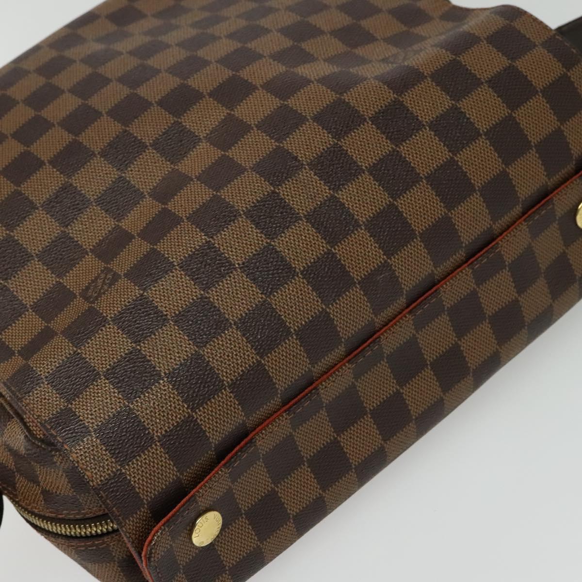 LOUIS VUITTON Damier Ebene Naviglio Shoulder Bag N45255 LV Auth ep10813