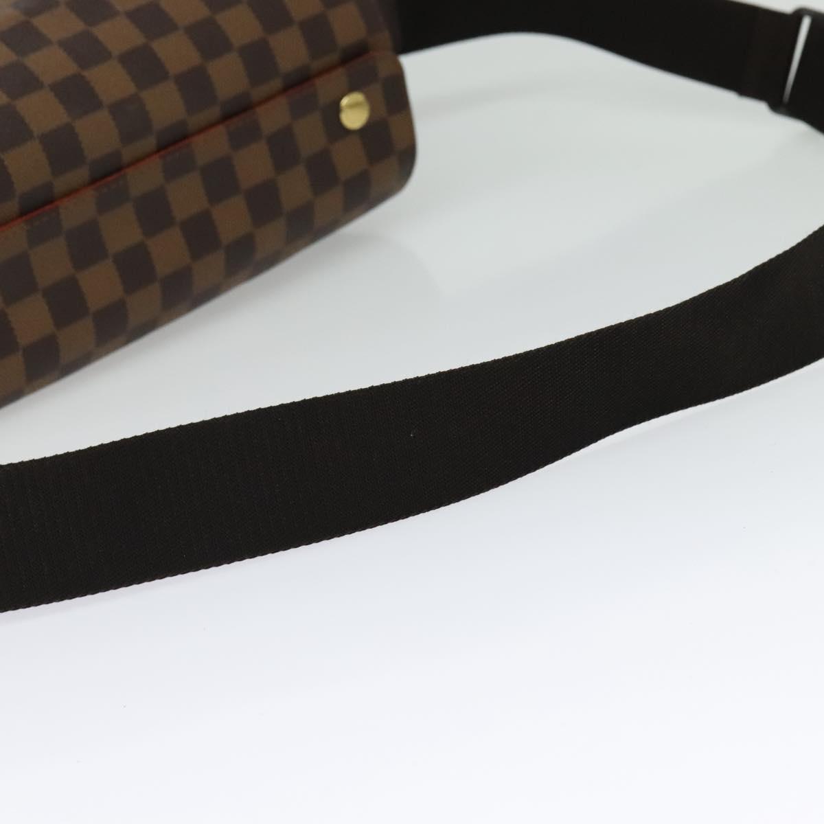 LOUIS VUITTON Damier Ebene Naviglio Shoulder Bag N45255 LV Auth ep10813