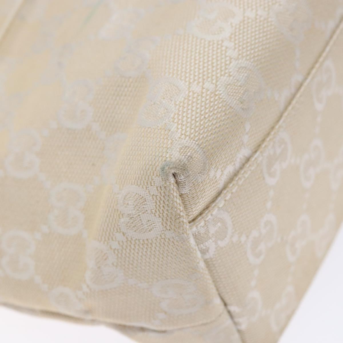 GUCCI GG Canvas Hand Bag Beige 002 1079 Auth ep10836
