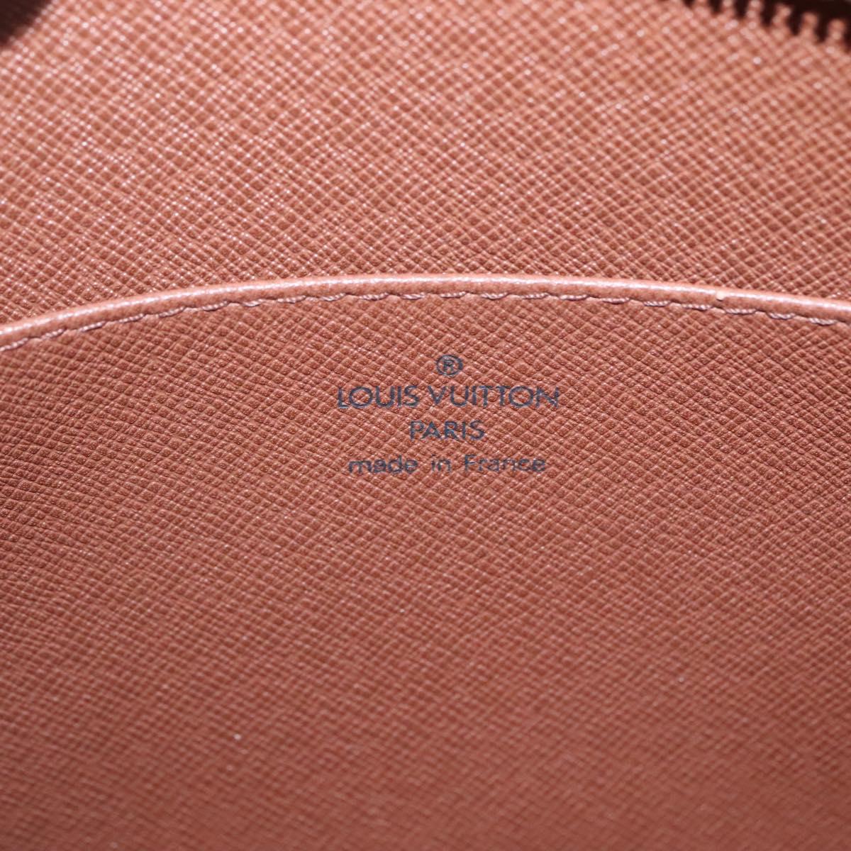 LOUIS VUITTON Epi Pochette Homme Bag Brown Zipangu Gold M52528 LV Auth ep10838