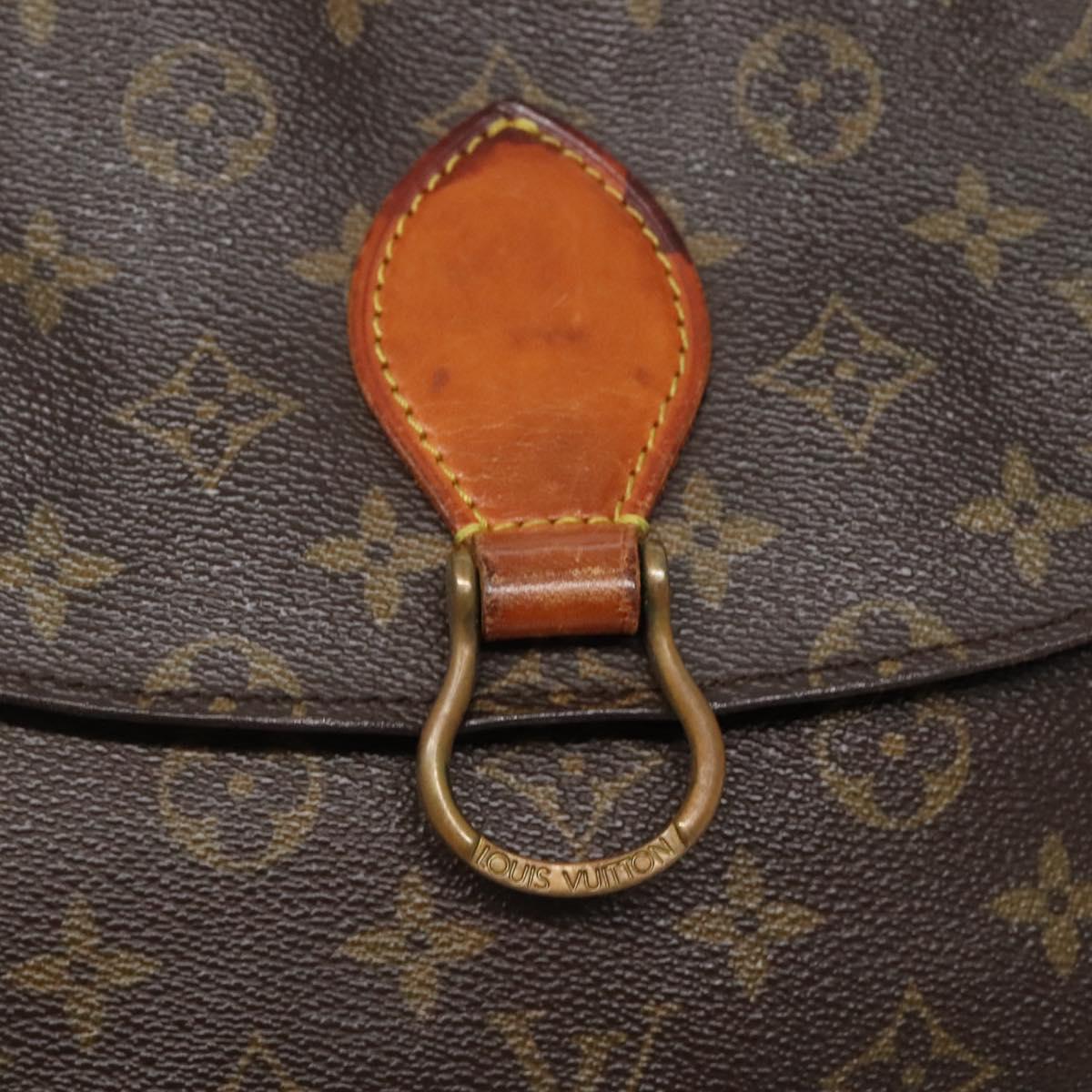 LOUIS VUITTON Monogram Saint Cloud GM Shoulder Bag M51242 LV Auth ep10839