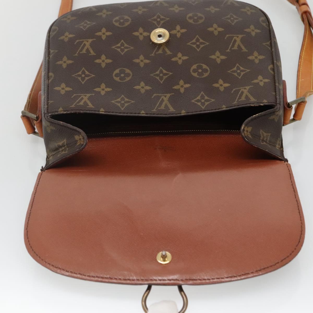 LOUIS VUITTON Monogram Saint Cloud GM Shoulder Bag M51242 LV Auth ep10839