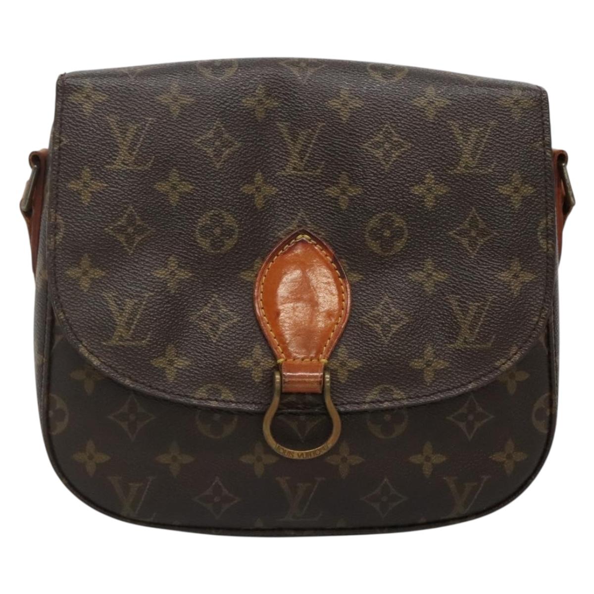LOUIS VUITTON Monogram Saint Cloud GM Shoulder Bag M51242 LV Auth ep10839