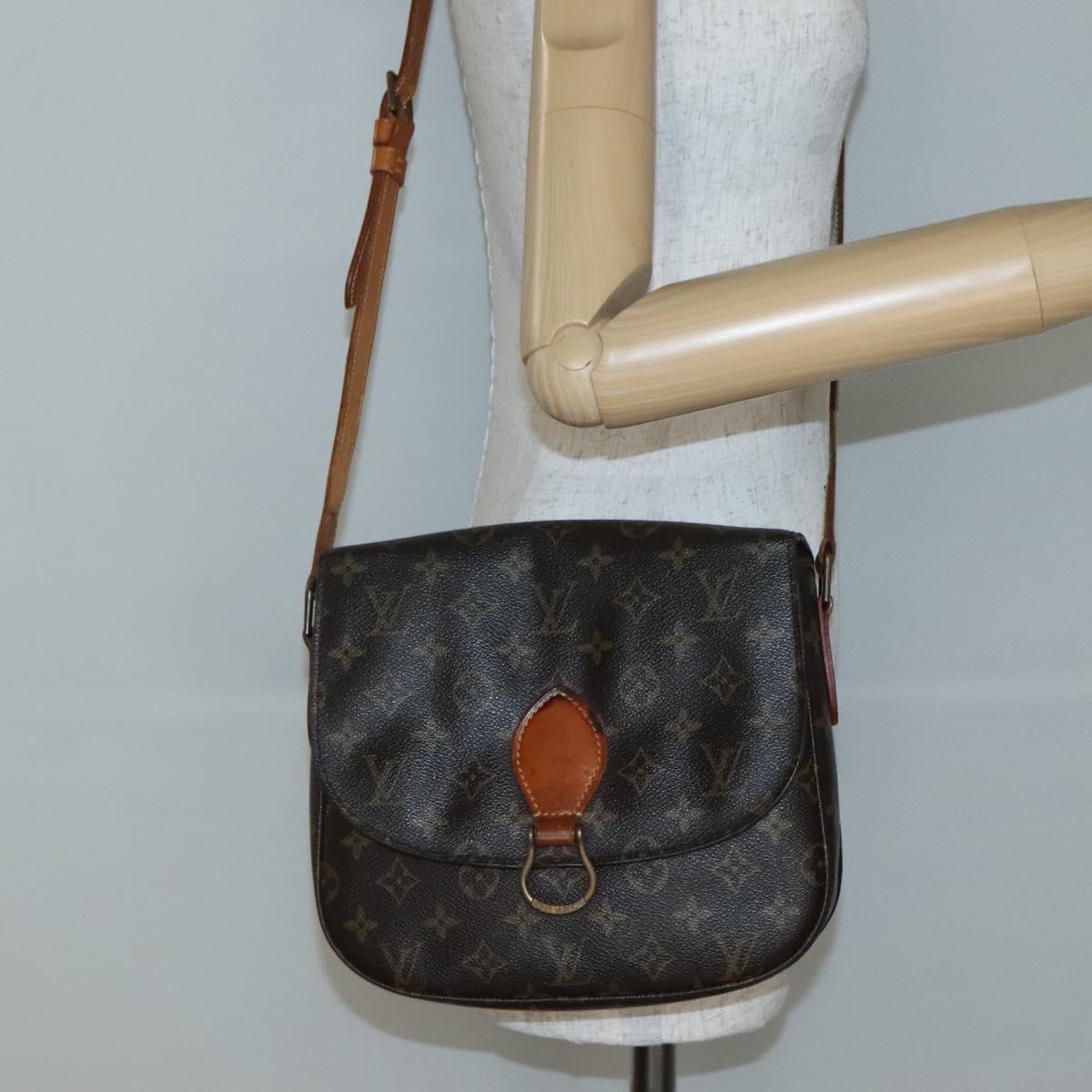 LOUIS VUITTON Monogram Saint Cloud GM Shoulder Bag M51242 LV Auth ep10839