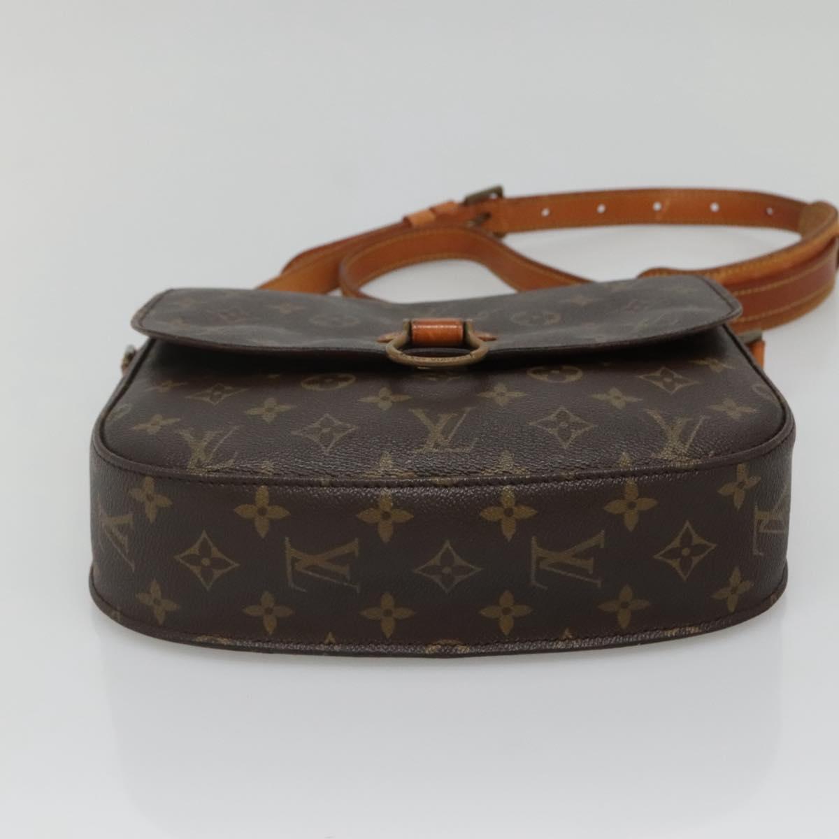 LOUIS VUITTON Monogram Saint Cloud GM Shoulder Bag M51242 LV Auth ep10839