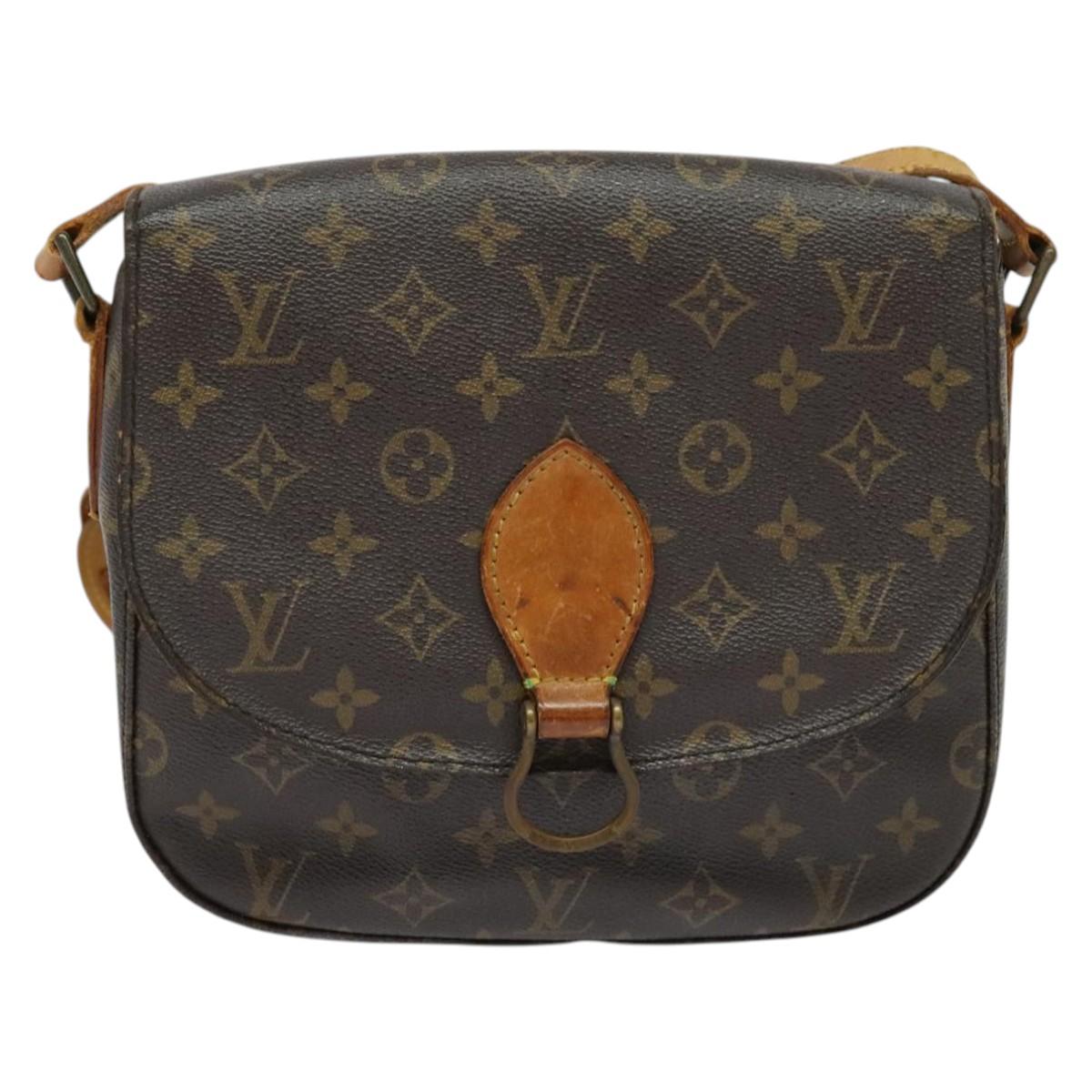 LOUIS VUITTON Monogram Saint Cloud GM Shoulder Bag M51242 LV Auth ep10886