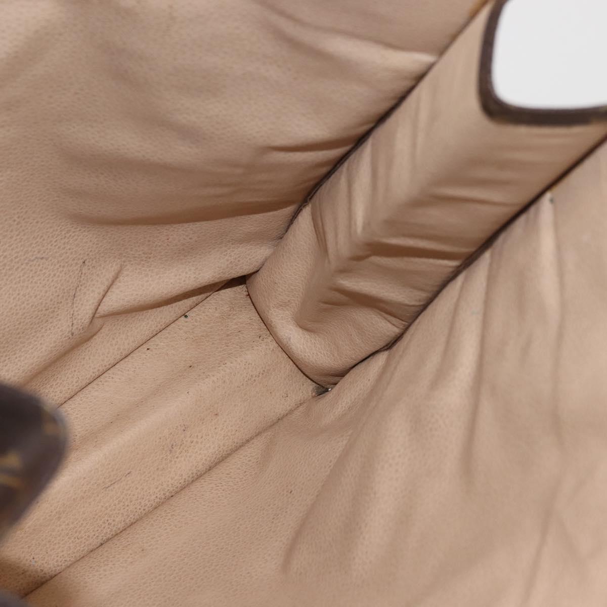 LOUIS VUITTON Monogram Sac Plat Hand Bag M51140 LV Auth ep10914