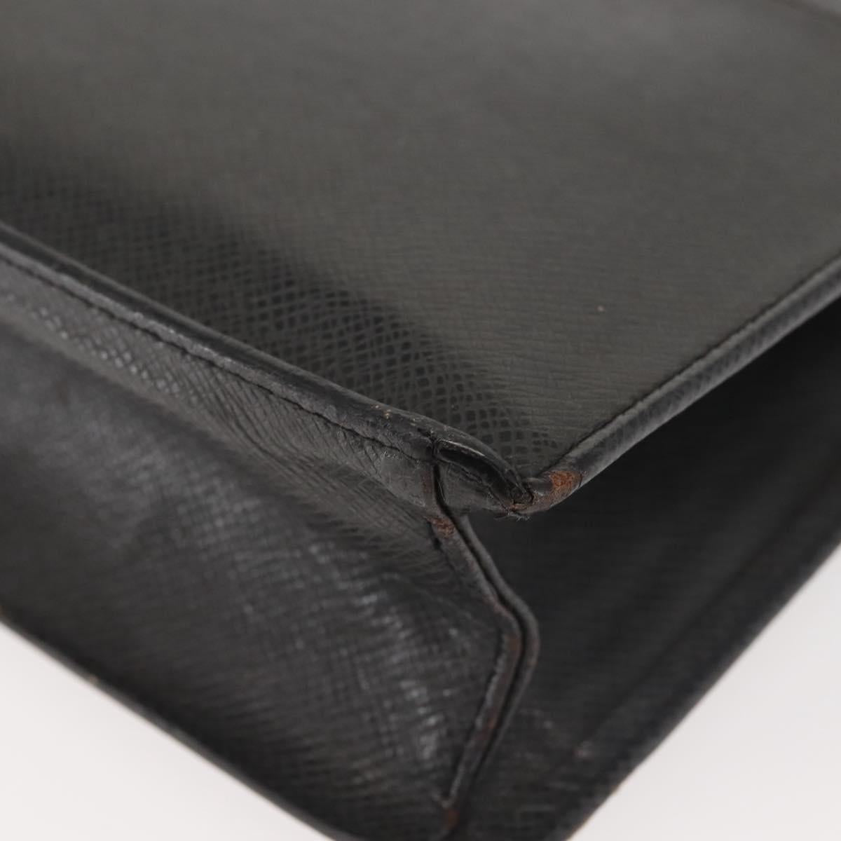 LOUIS VUITTON Taiga Selenga Clutch Bag Ardoise M30782 LV Auth ep10920