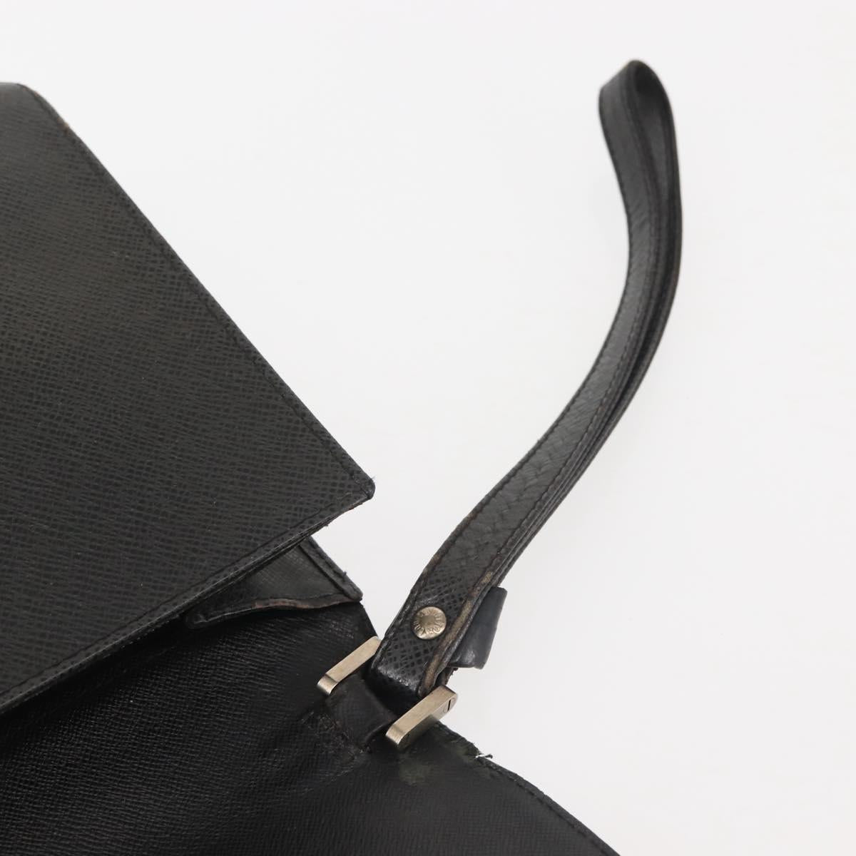 LOUIS VUITTON Taiga Selenga Clutch Bag Ardoise M30782 LV Auth ep10920