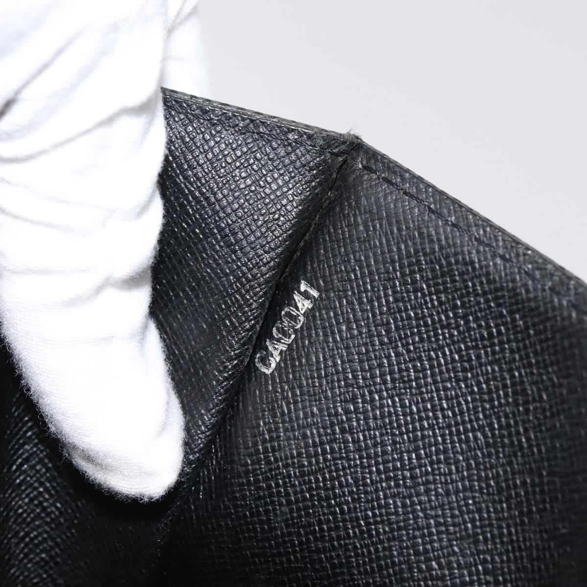 LOUIS VUITTON Taiga Selenga Clutch Bag Ardoise M30782 LV Auth ep10920