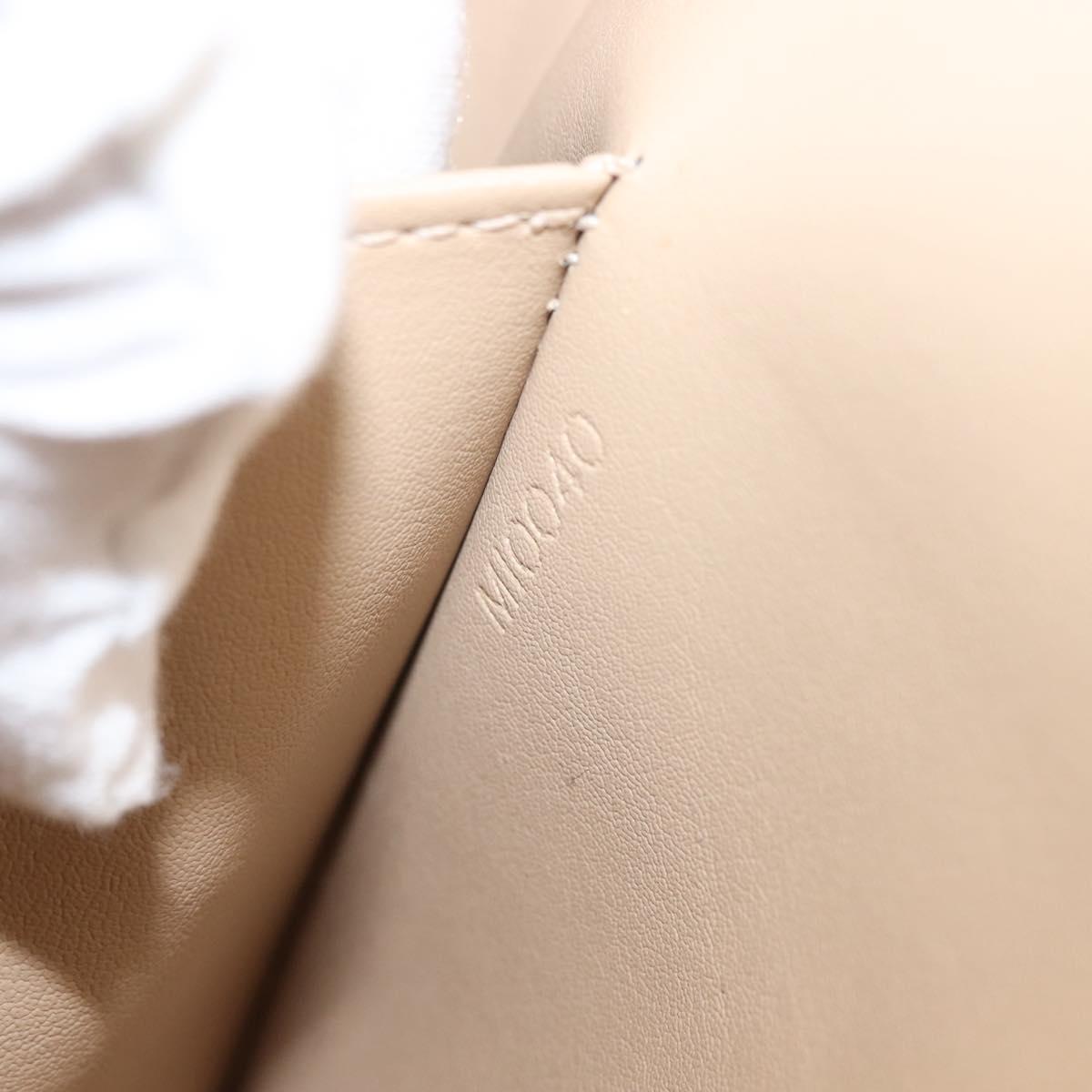 LOUIS VUITTON Monogram Vernis Thompson Street Bag Beige M91301 LV Auth ep10926