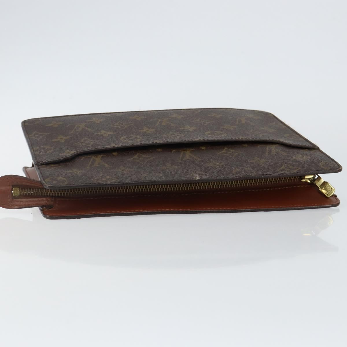 LOUIS VUITTON Monogram Pochette Homme Clutch Bag M51795 LV Auth ep10935