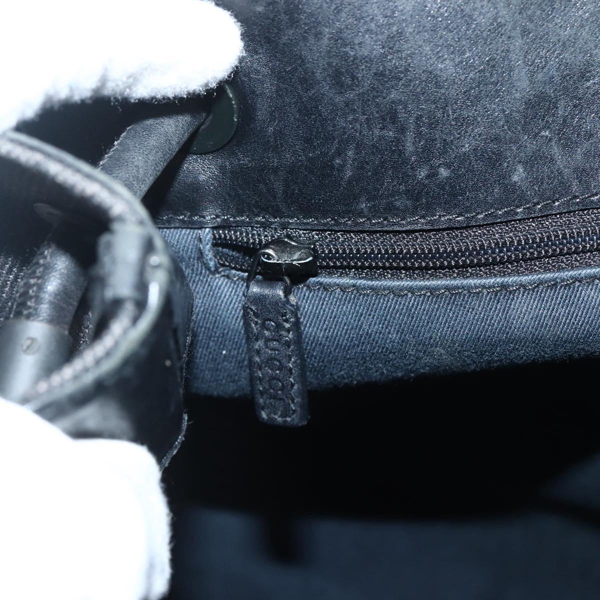 GUCCI GG Canvas Tote Bag Black 101341 Auth ep10945