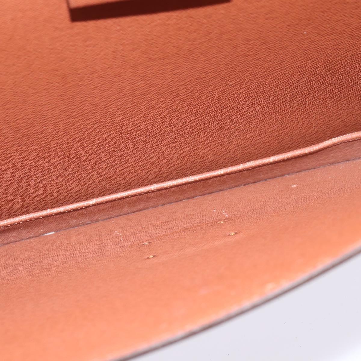 LOUIS VUITTON Epi Serviette Conseiller Briefcase Brown M54423 LV Auth ep10946