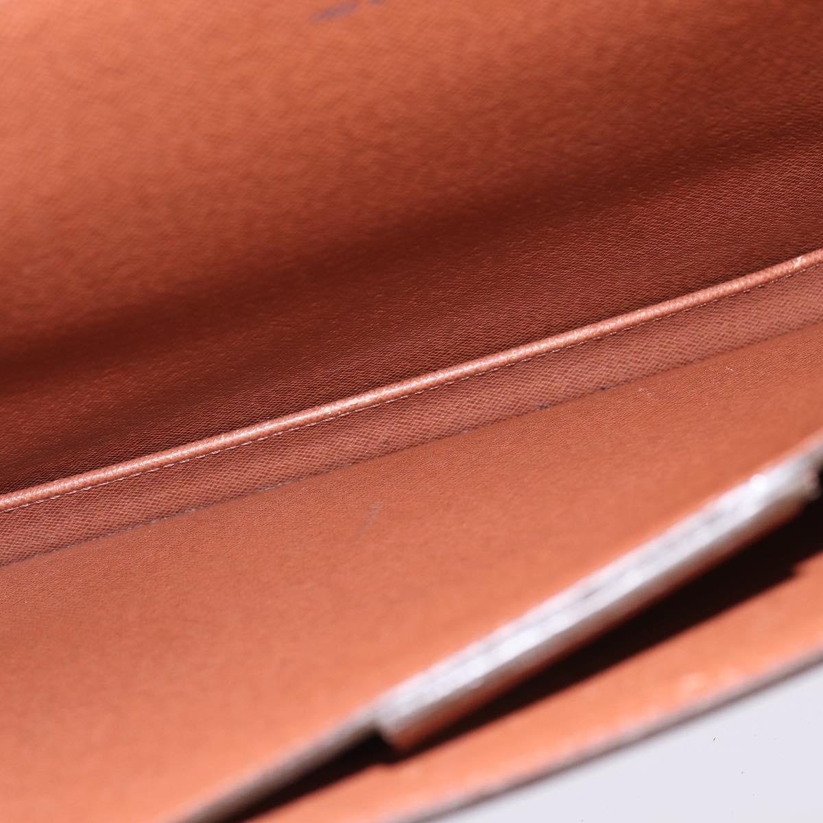 LOUIS VUITTON Epi Serviette Conseiller Briefcase Brown M54423 LV Auth ep10946