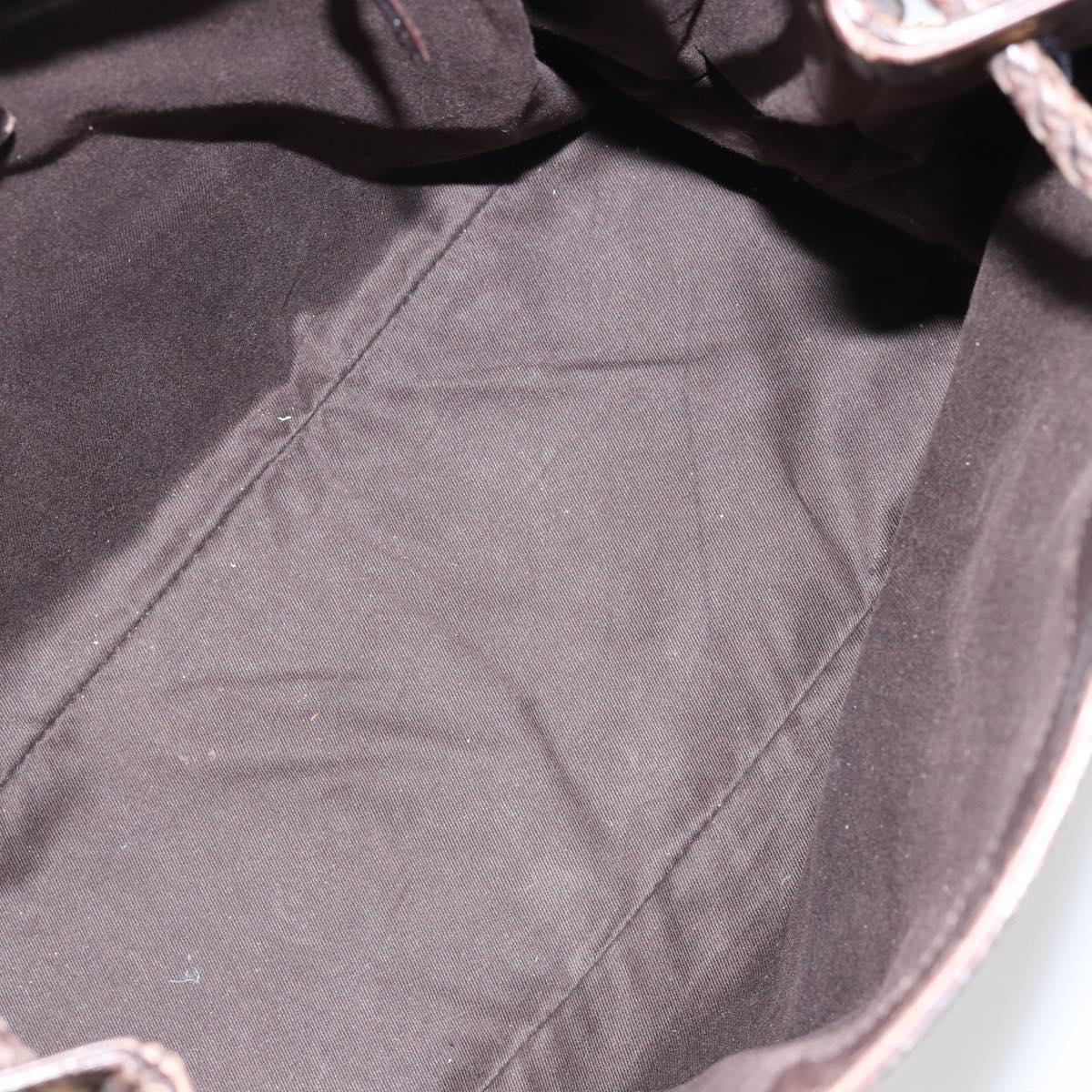 GUCCI GG Canvas Tote Bag Beige Auth ep10953