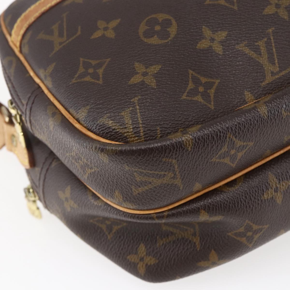 LOUIS VUITTON Monogram Reporter PM Shoulder Bag M45254 LV Auth ep10962
