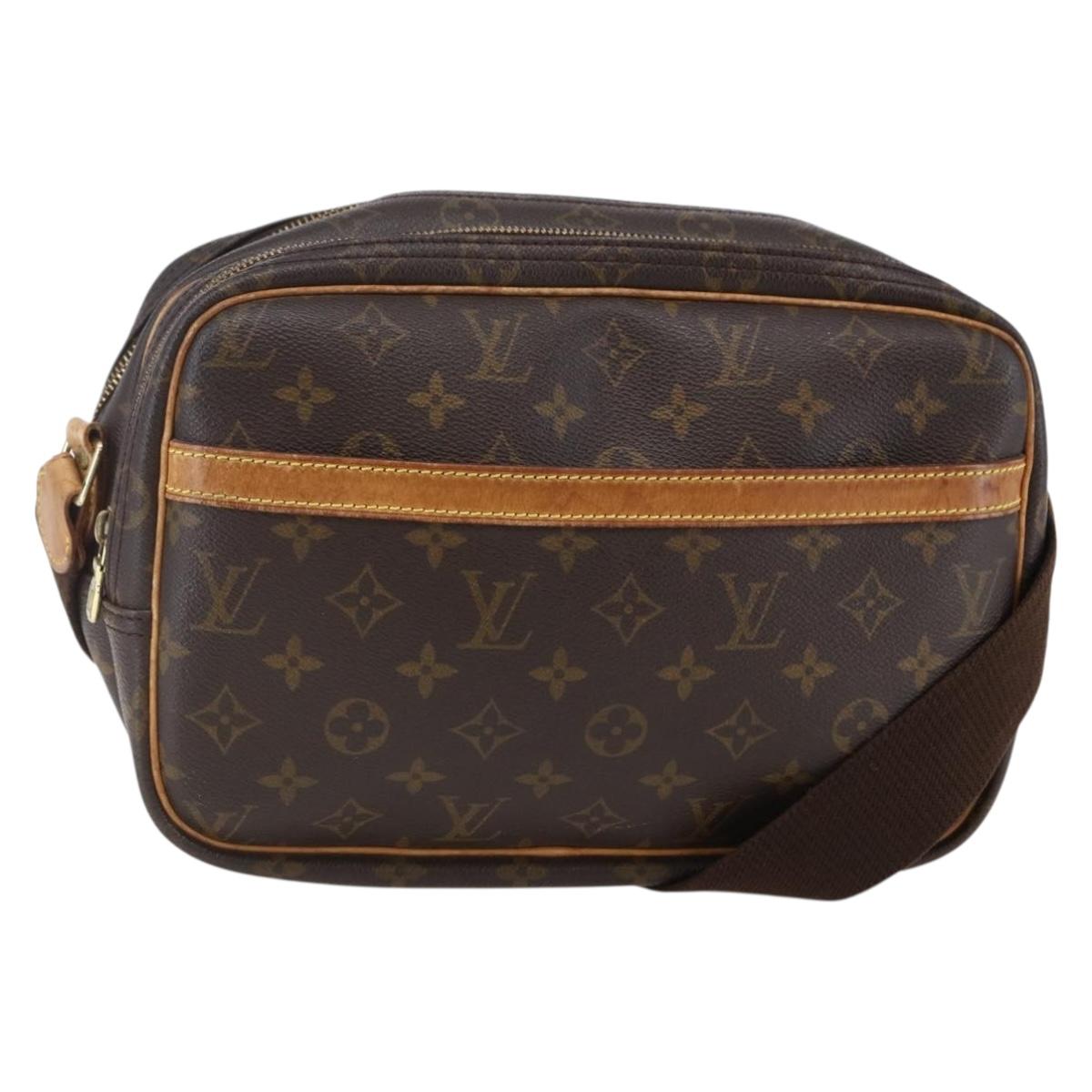 LOUIS VUITTON Monogram Reporter PM Shoulder Bag M45254 LV Auth ep10962