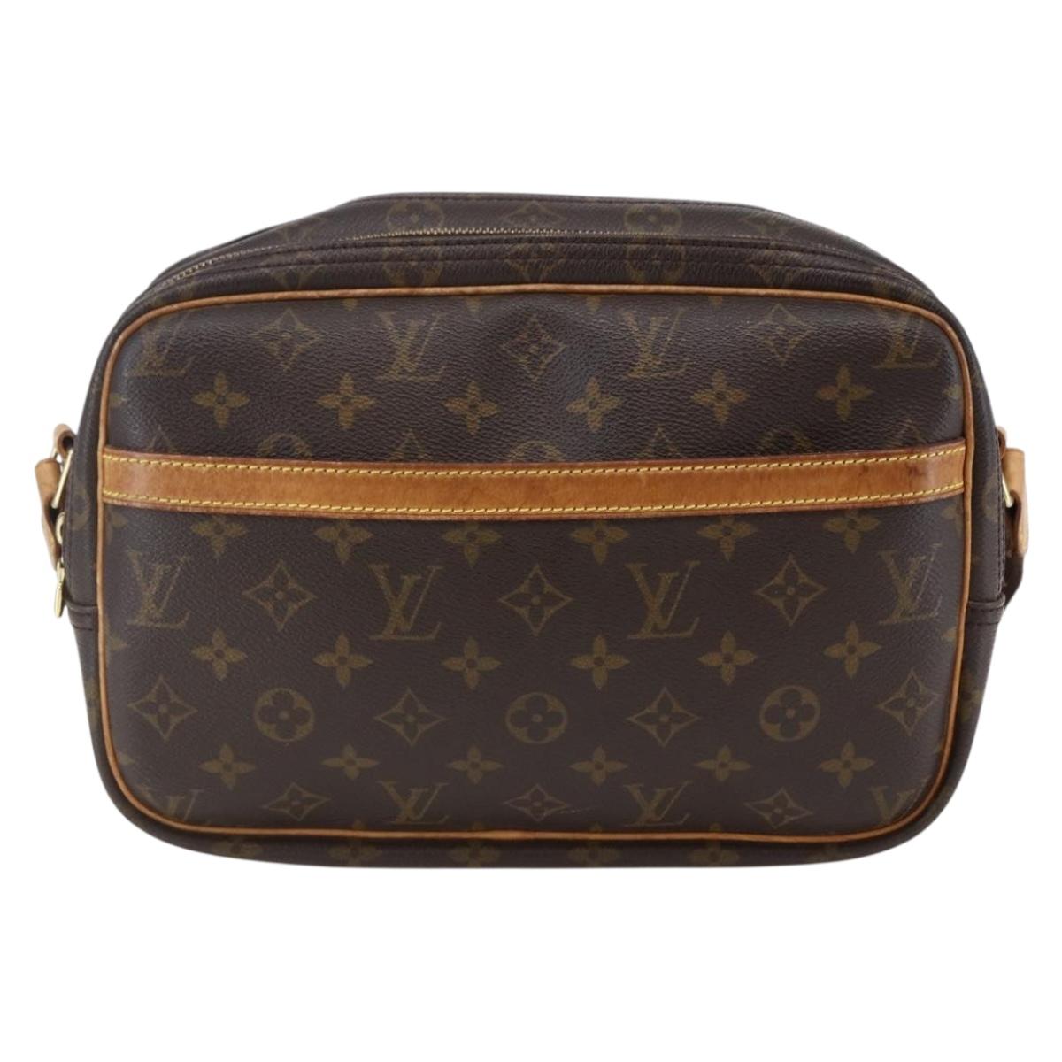 LOUIS VUITTON Monogram Reporter PM Shoulder Bag M45254 LV Auth ep10962